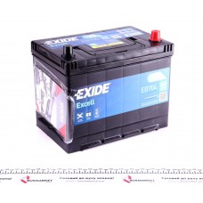Акумуляторна батарея 70Ah/540A (270x173x222/+R/B9) Excell Азія